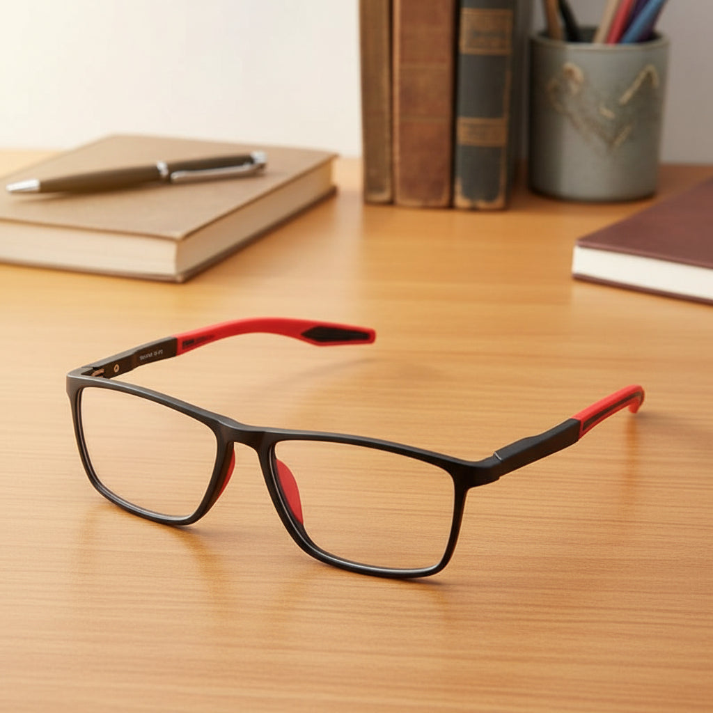 ClarityFlex-Brille | Ultraleichter Tragekomfort | Klare Sicht beim Lesen von Kurzsichtigkeit | Unisex-Brille | Zeitloses Design