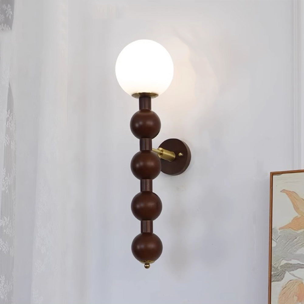 Elegancka lampa ścienna | Design Bauhaus | Wiele kulistych źródeł światła | Minimalistyczny metal | Pasuje do nowoczesnych wnętrz | Napięcie 110