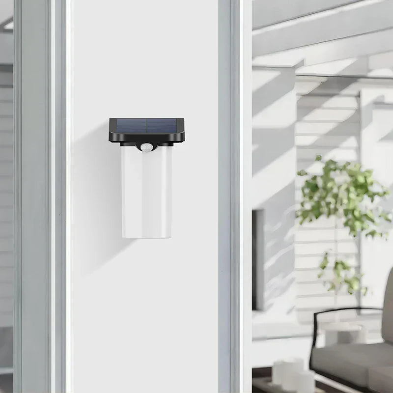 AquaGuard | Energiesparende LED Bewegungsmelderlampe | Außen Wasserdichte Gartenbeleuchtung | Automatisches Einschalten