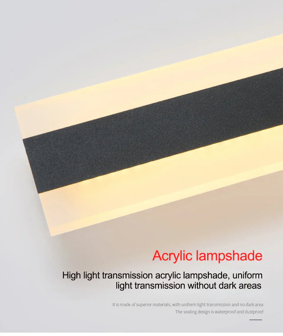 Éclairage mural LED résistant aux intempéries | AquaLicht de Luminoir | Design élégant et moderne | Pour terrasses et jardins | Étanche IP65