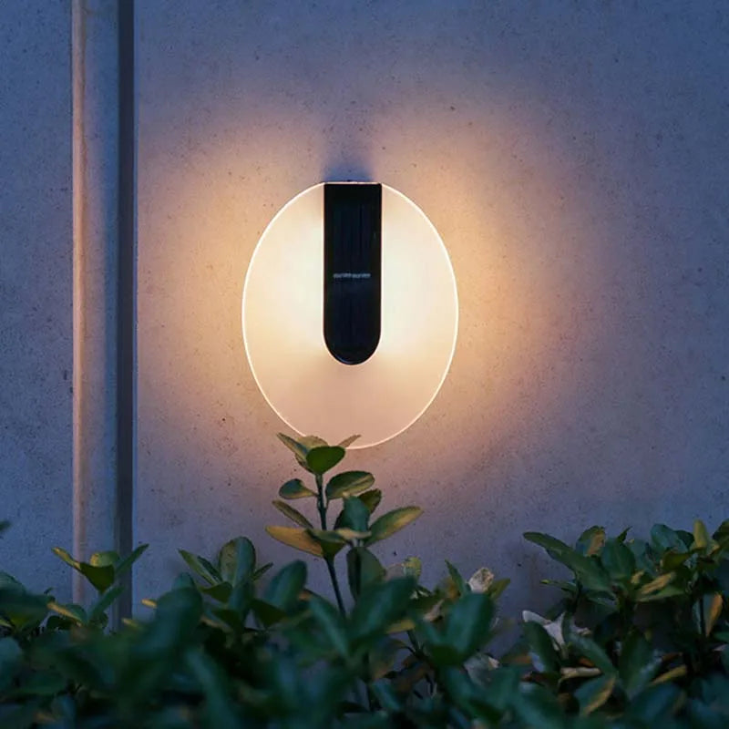 Luminoir | Lumière de lavage LED extérieure | SolarFlair | Design acrylique étanche | Économe en énergie | 3000K lumière chaude | Idéal pour jardin &