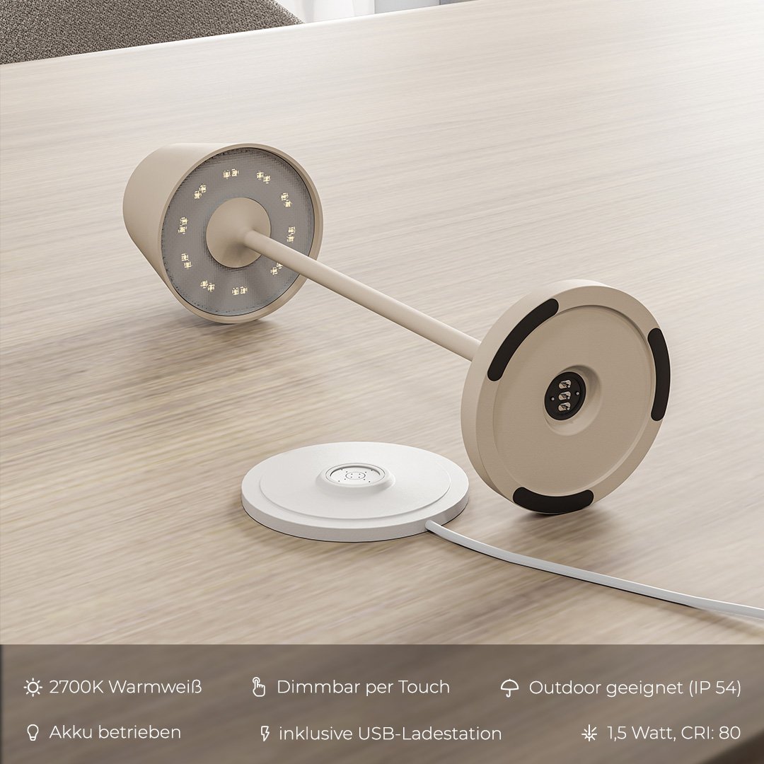 NOVA | LED | Schöne schlanke Lampe für den Schreibtisch | Modernes Design