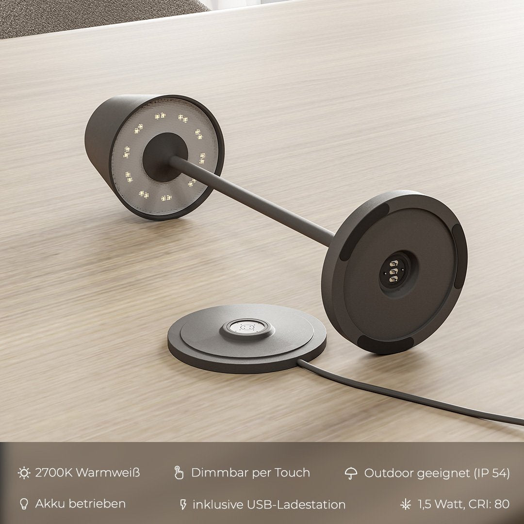 NOVA | LED | Schöne schlanke Lampe für den Schreibtisch | Modernes Design