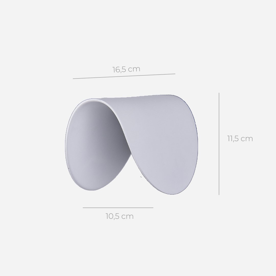 Luminoir | Dreh- und Schwenkbare LED Wandleuchte | Modernes Aluminium | Schwarz | Energieeffiziente Beleuchtung | Innen/Außen | IP65 | 20x15x10 cm