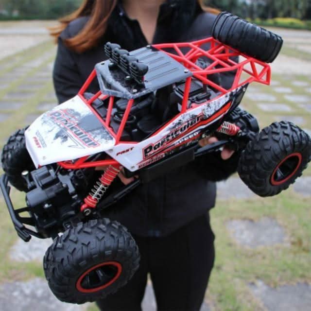 BeastTrek X4 | Robustes Offroad-RC-Auto | 4x4 | Leistungsstarker Motor | Stoßfest | 15 km/h | Lange Laufzeit | 2,4-GHz-Fernsteuerung | Hochwertige Reifen | Für Kinder und Erwachsene | Inklusive Akku | Ideal für Garten und Erde