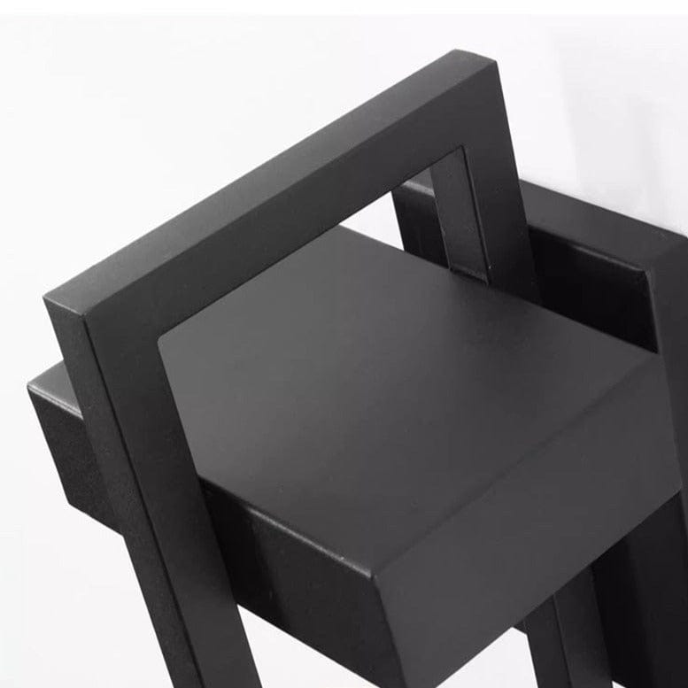 Twilight Dex | Éclairage Mural Extérieur Résistant aux Intempéries | Acier Inoxydable & Acrylique | Design Élégant & Moderne | Disponible en