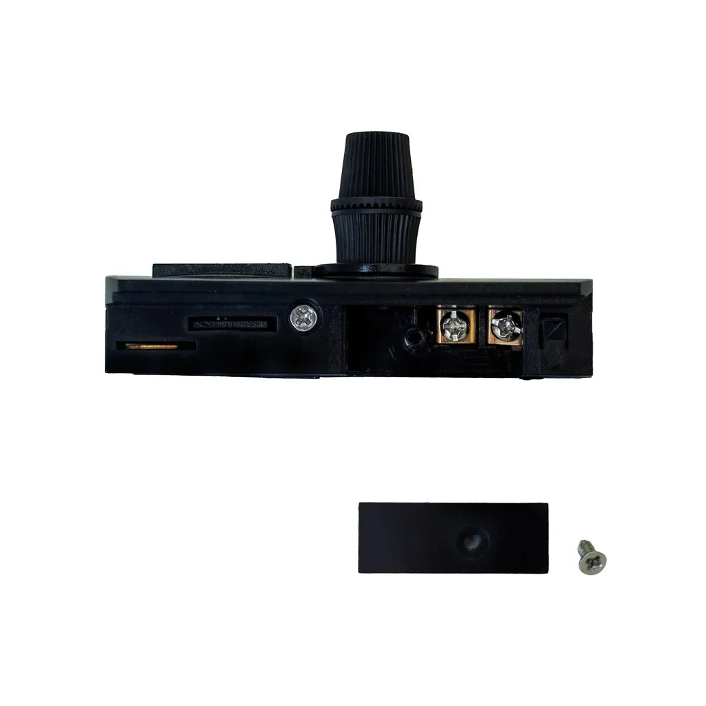 Morris Loftskinne til Pendellampe | 360° Rotationsdesign | Universal kompatibilitet | Fleksibel installering | Sort aluminium | Inkl. 3 lyskilder | Let positioneringsjustering | Moderne belysningsløsning