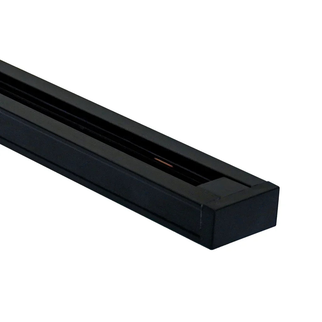 Morris Loftskinne til Pendellampe | 360° Rotationsdesign | Universal kompatibilitet | Fleksibel installering | Sort aluminium | Inkl. 3 lyskilder | Let positioneringsjustering | Moderne belysningsløsning