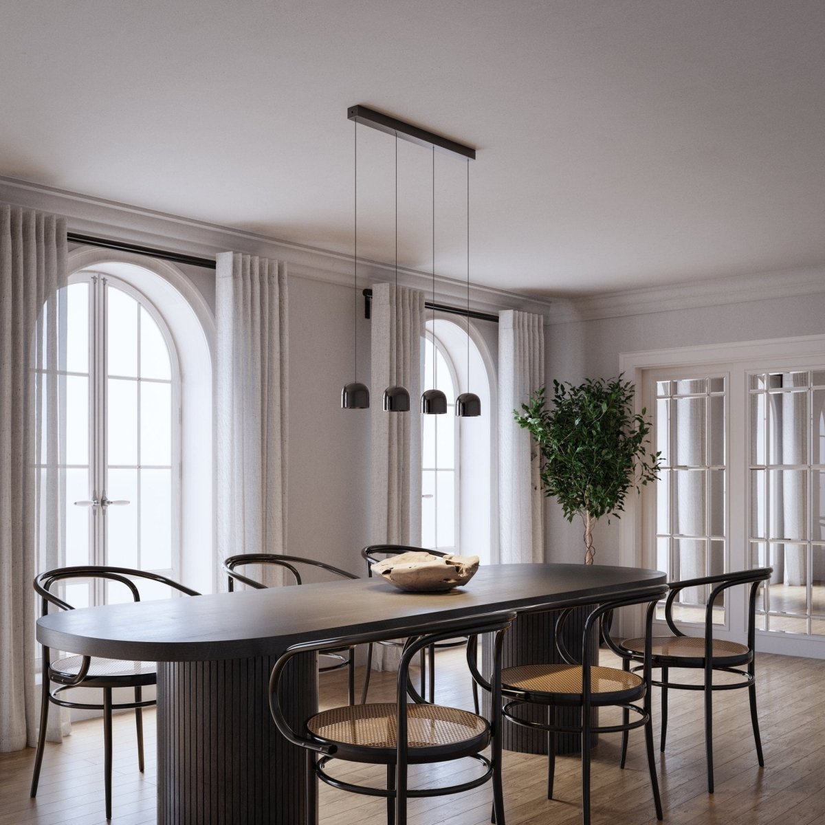 AURORA | Élégante lampe suspendue | Lampe design pour table à manger | Éclairage