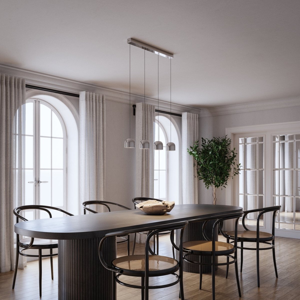 AURORA | Élégante lampe suspendue | Lampe design pour table à manger | Éclairage