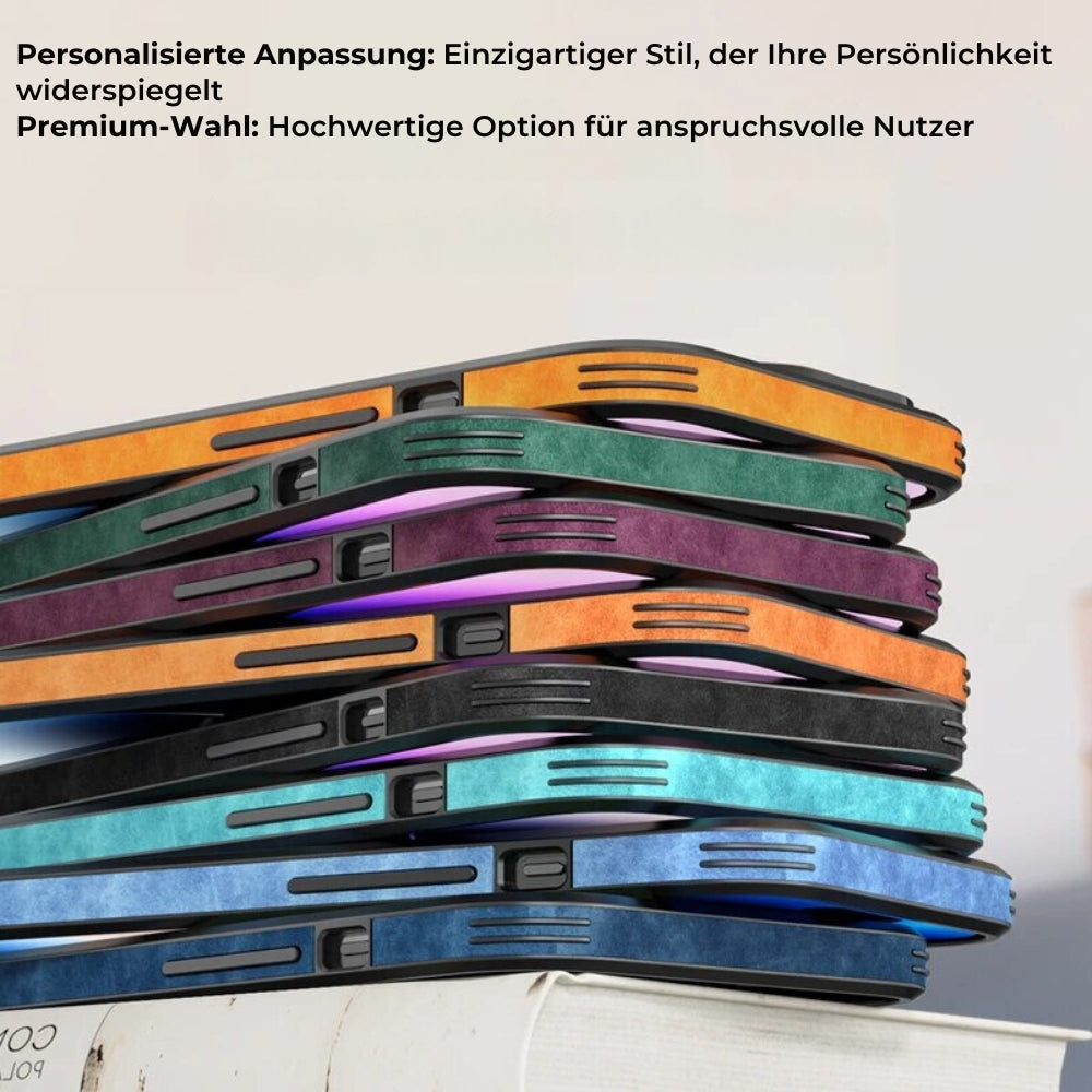 Læderetui til iPhone | Stilrent Design | Stødsikker Beskyttelse | Høj Kvalitet | Tilpasset Pasform | Fås i Flere Farver | Let og Slankt design | Stilfuldt Cover