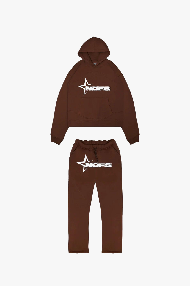 NOFS Unisex Hættetrøje Sæt | Blød Bomuldsblanding | Moderne Almindelig Pasform | Vælg mellem S til XXL | Åndbart og Komfortabelt Design