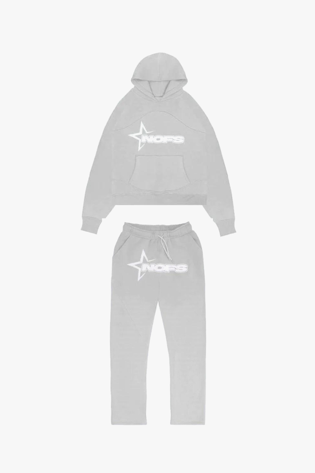 NOFS Unisex Hættetrøje Sæt | Blød Bomuldsblanding | Moderne Almindelig Pasform | Vælg mellem S til XXL | Åndbart og Komfortabelt Design
