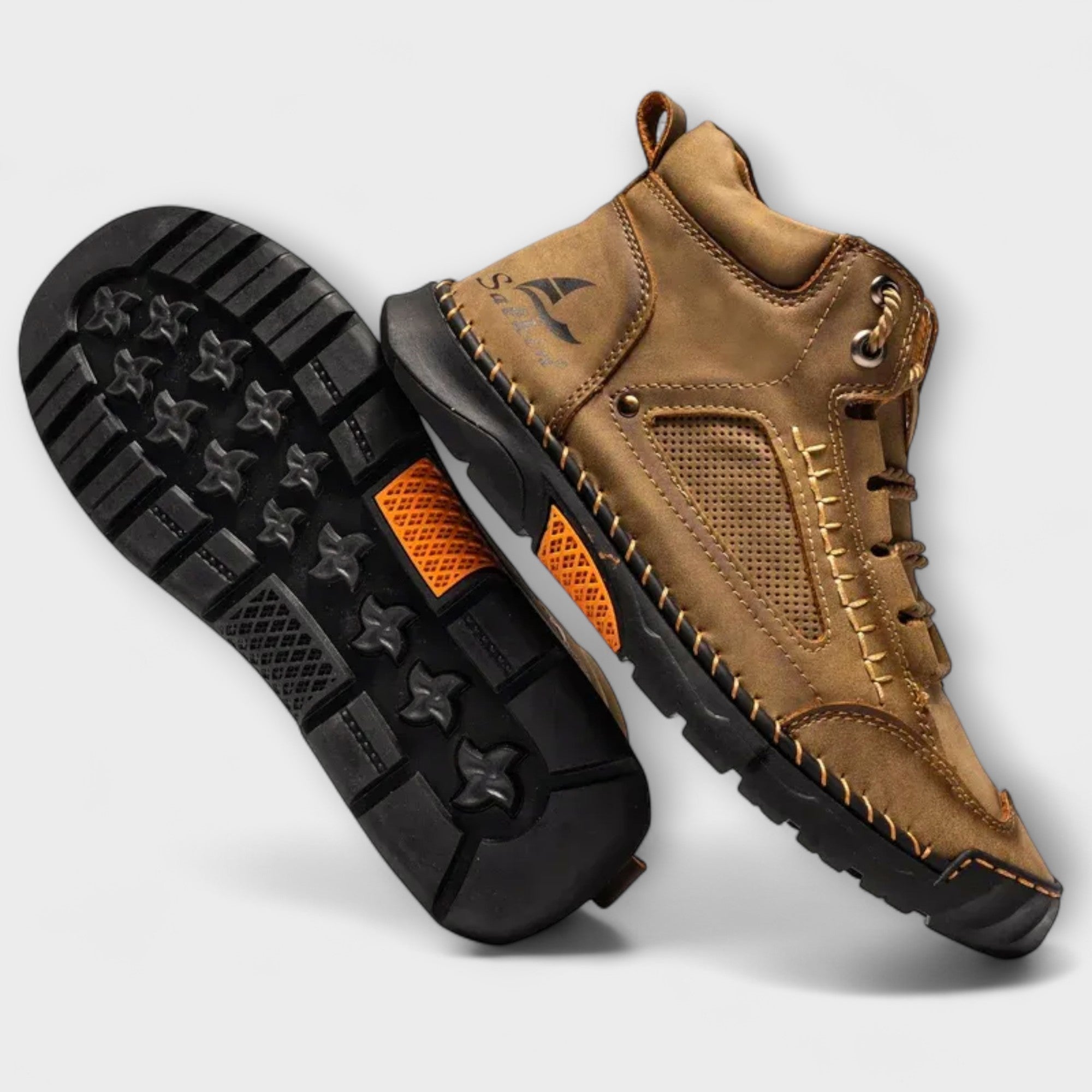 Jex | Vinterstøvler Herre | Premium Læder | Komfort & Varme | Robuste Såler | Stilfuld Outdoor Performance