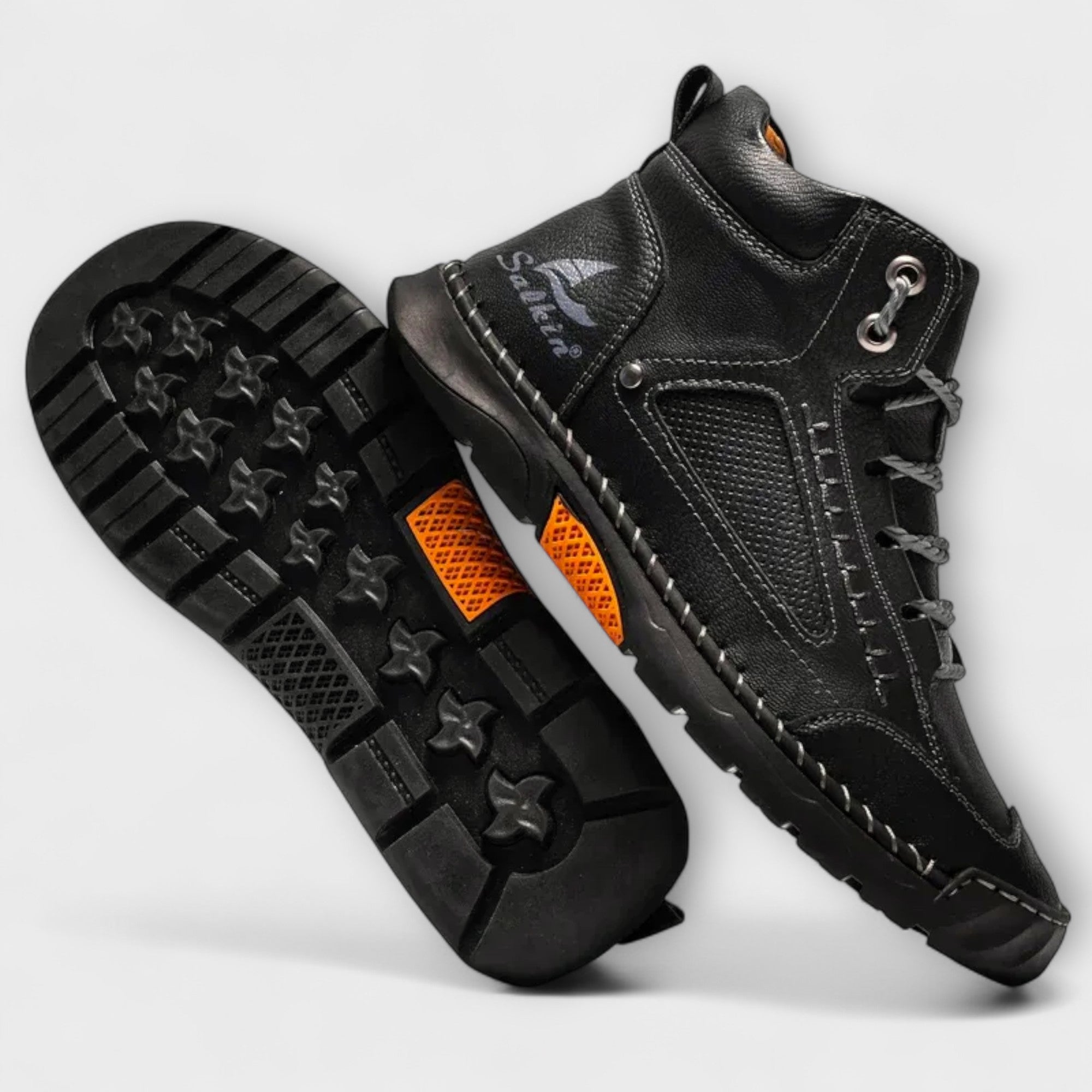 Jex | Vinterstøvler Herre | Premium Læder | Komfort & Varme | Robuste Såler | Stilfuld Outdoor Performance