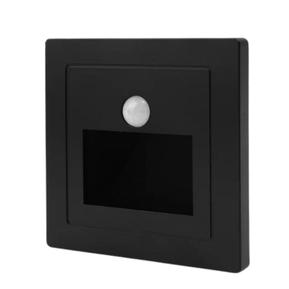 Elegante Wandleuchte für Treppen | Modernes Design | LED Beleuchtung | Verschiedene Oberflächen | Einfache Installation | Weiß | Silber | Schwarz