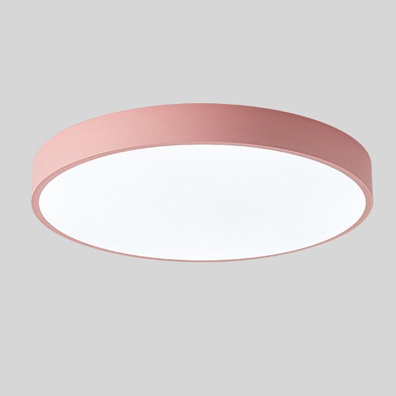 Træ LED Loftlampe | Cirkulær Design | Skandinavisk Stil | Metal + Akryl Materiale | 220V | 5-10m² Belysning | Ideel til Soveværelse Balkon Studie | Moderne Elegance
