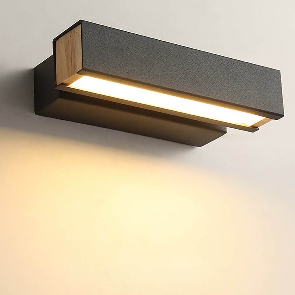 Luminoir | Roterbar LED Wandleuchte | Minimalistisches Design | Einstellbare Beleuchtung | Metall | Schlank & Elegant | Energiesparend | Modernes