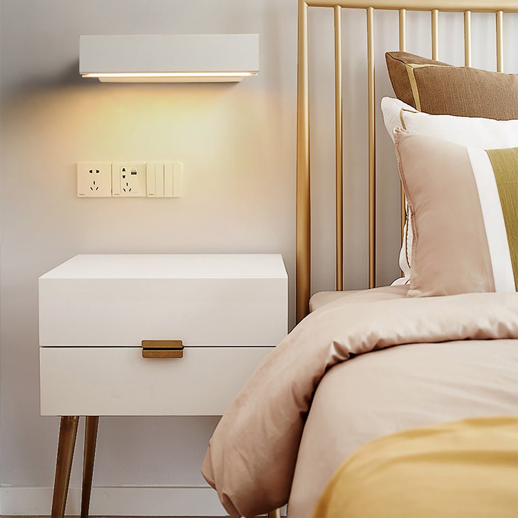 Luminoir | Roterbar LED Wandleuchte | Minimalistisches Design | Einstellbare Beleuchtung | Metall | Schlank & Elegant | Energiesparend | Modernes