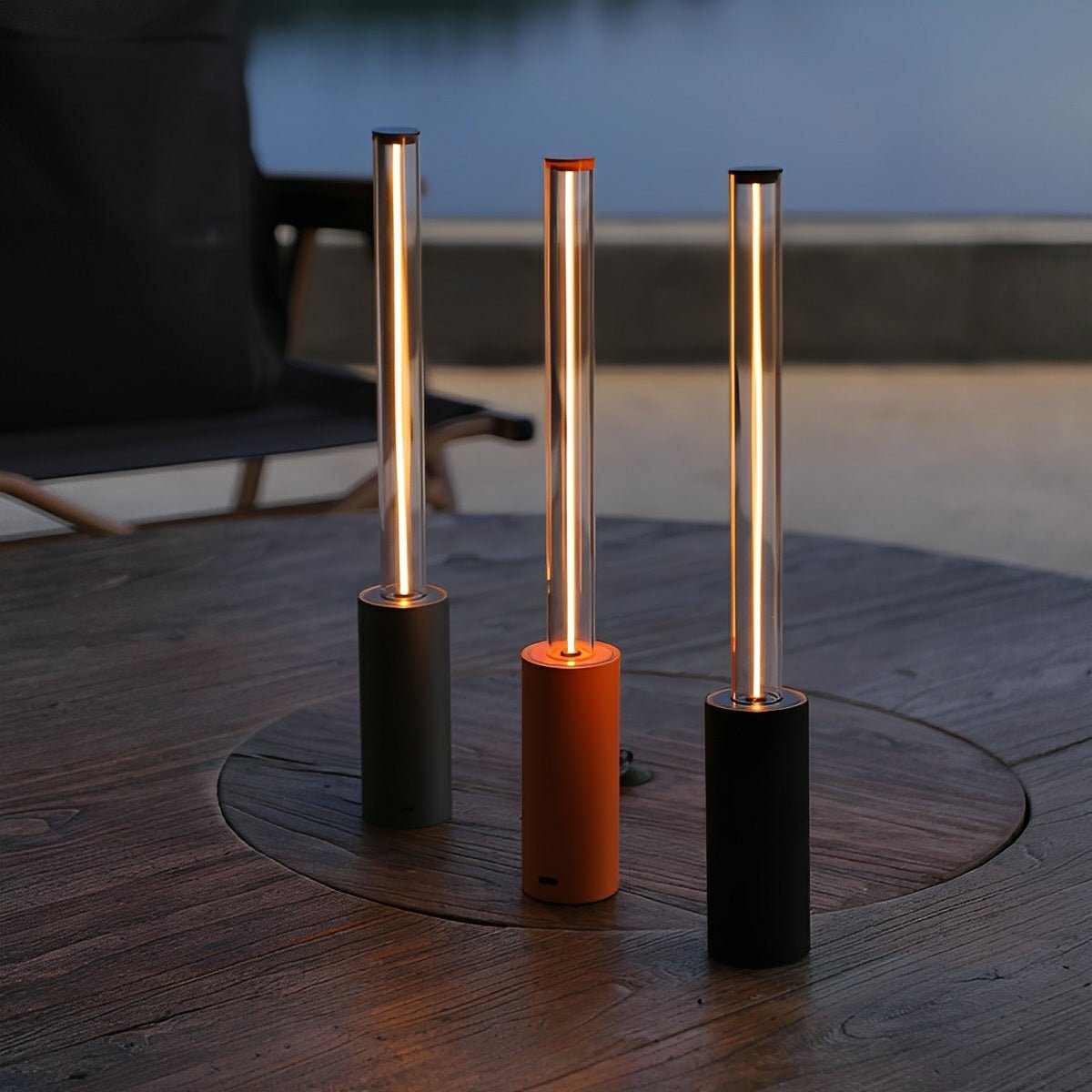 Cilindro | Draadloze Tafellamp – Ultra Slank Design – Touch Dimbaar – USB-C