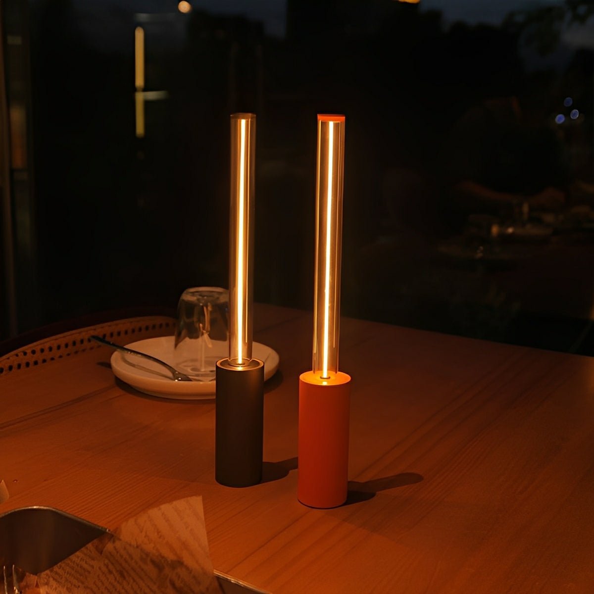 Cilindro | Draadloze Tafellamp – Ultra Slank Design – Touch Dimbaar – USB-C
