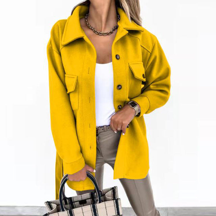 Valeria | Skjortejakke – Afslappet Elegance