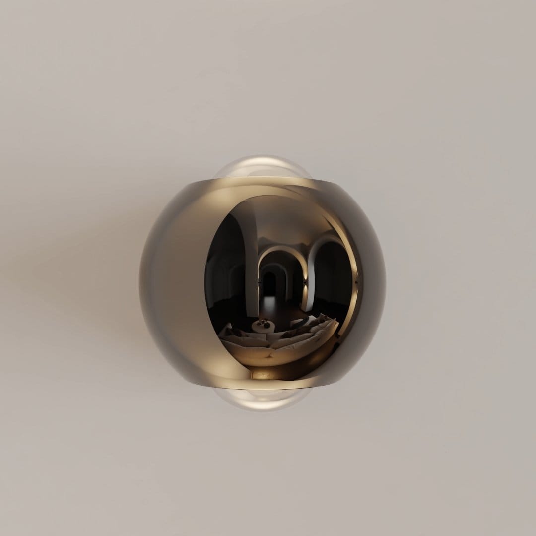 PONTOS | Lampe Murale Moderne | Matériaux Durables | Créez Une Atmosphère Ambiante | Facile À Installer | Design Économe En