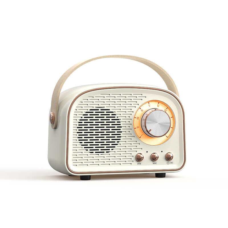 SoundJoy | Bærbar Retro Højttaler med FM Radio