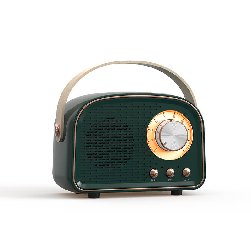 SoundJoy | Bærbar Retro Højttaler med FM Radio