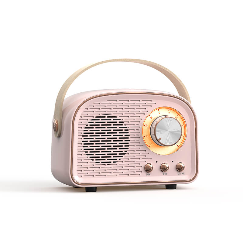 SoundJoy | Bærbar Retro Højttaler med FM Radio