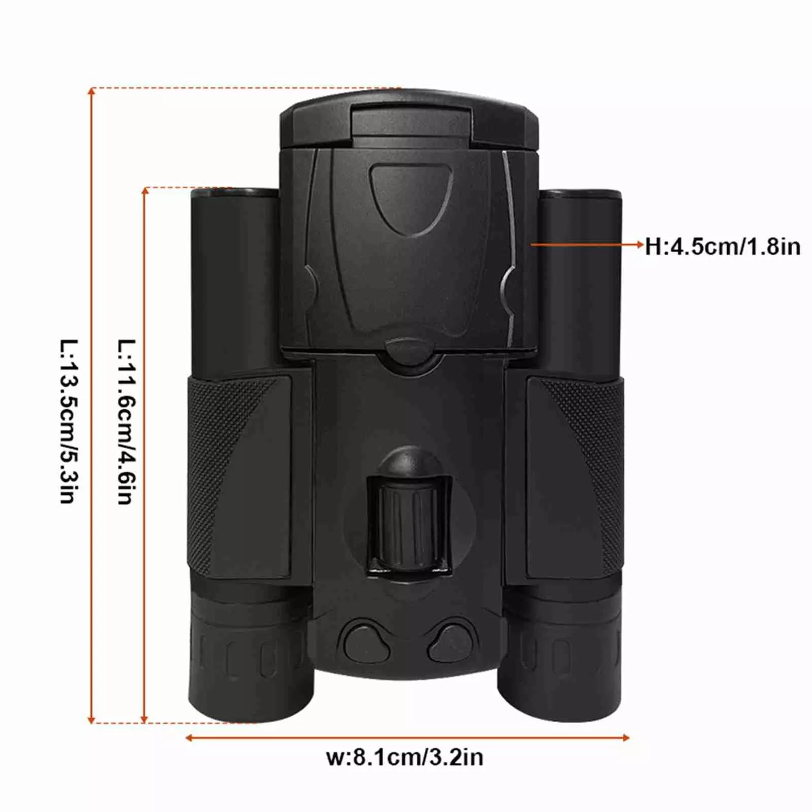 Digital Kamera Kikkert | Indbygget HD-videooptagelse | 10x Optisk Zoom | 25mm Linse | Perfekt til Natur & Sport | 1,5" LCD | MicroSD-Lagring | Kompakt & Brugervenlig | Ideel til Rejser & Udendørs Eventyr