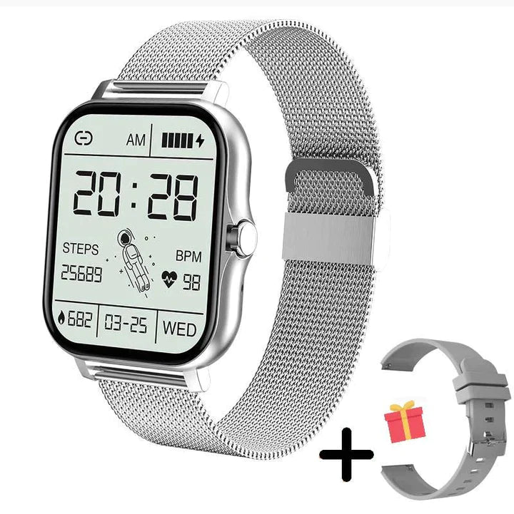 Elegant Smartur | Helsesporing | Sport & Daglig Forbindelse | Avanceret Teknologi | Luksuriøst Design | Lang Batterilevetid | Modern Stil | Puls & Søvnsporing
