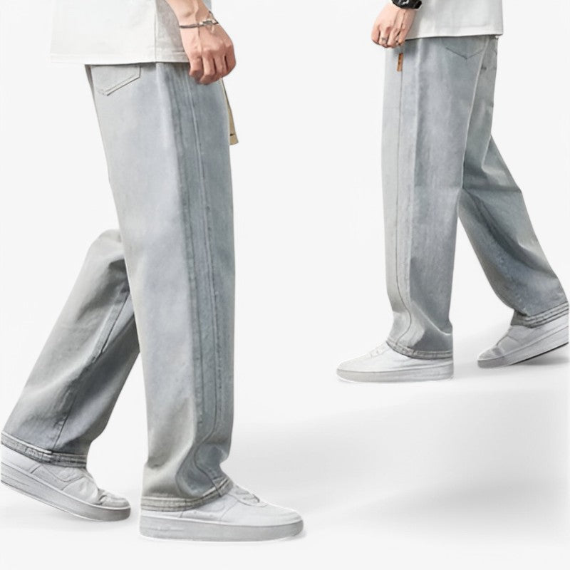 Jace | Denimbukser med brede ben - Trendy og komfortable