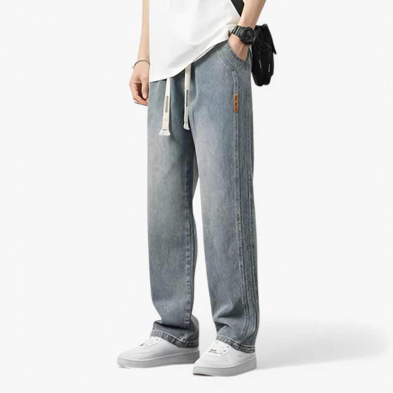 Jace | Denimbukser med brede ben - Trendy og komfortable
