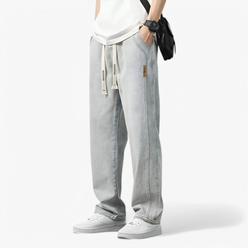 Jace | Denimbukser med brede ben - Trendy og komfortable