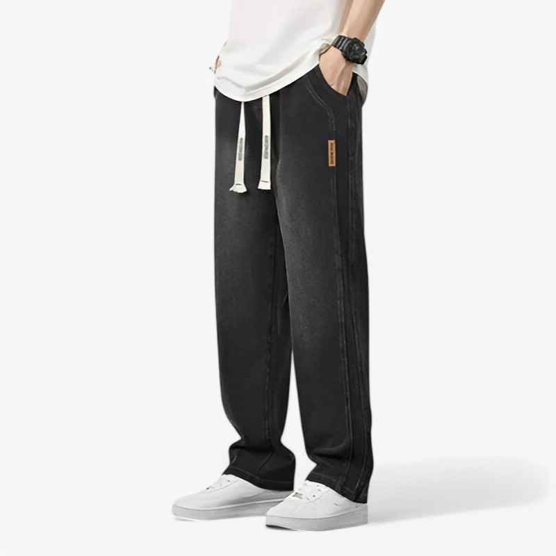 Jace | Denimbukser med brede ben - Trendy og komfortable