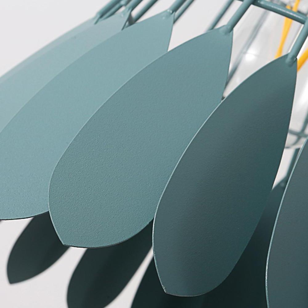 Industrielt Geometrisk Hængelampe | Moderne Design | Metal | Justerbar Kædelængde | 1-Lyspære | E26/E27 Fitting | 60W | Lakeret Finish | Passer til