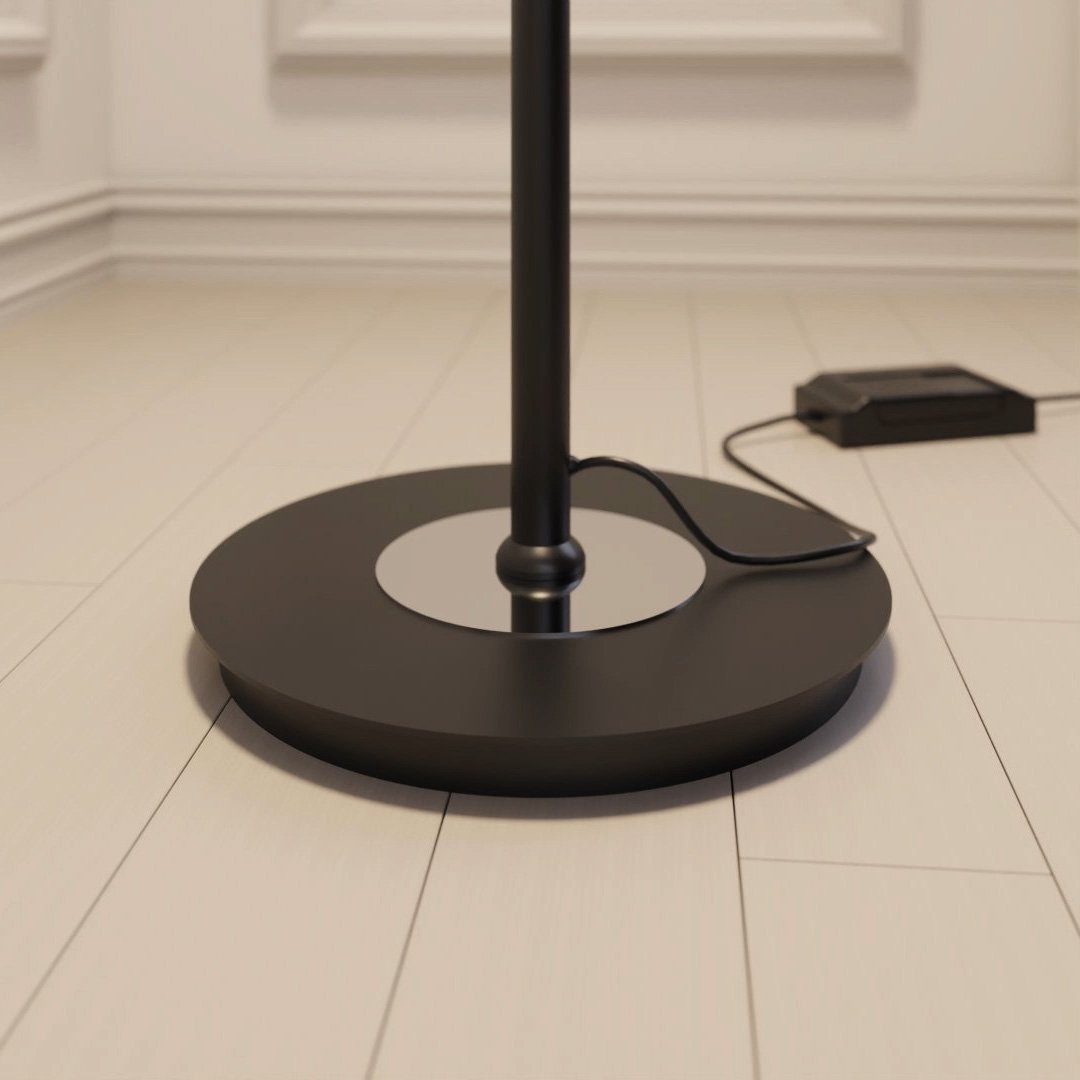 ZEPHYR | Elegante Stehlampe | Verstellbare Lampe | Modernes Design | Klassische Materialien | Hohe Qualität | Warme Atmosphäre | Perfekt für