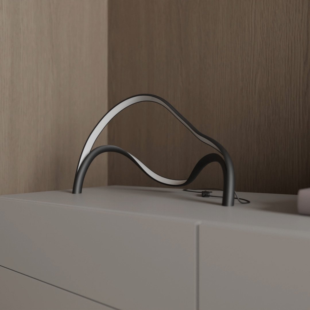 CLIO | Eleganckie i kompaktowe oświetlenie | Luksusowe materiały i wykończenie | Idealne na stoliki nocne i