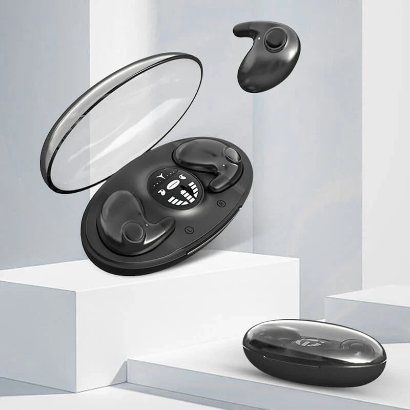 SnoozePods | Trådløse Mini-Sov Høretelefoner med Støjreduktion & Lang Batteritid