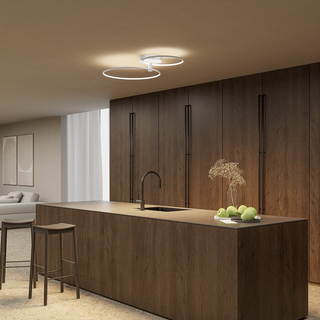 CALLISTO | Snygg takbelysning | Energioptimerad | Högkvalitativa material | Jämn ljusfördelning | Modern design | Passar alla rum