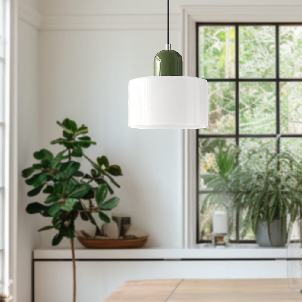 Bauhaus Modern Glass Pendant Light | Artistic Design | Home Decor Lighting | Elegant Minimalist Fixture