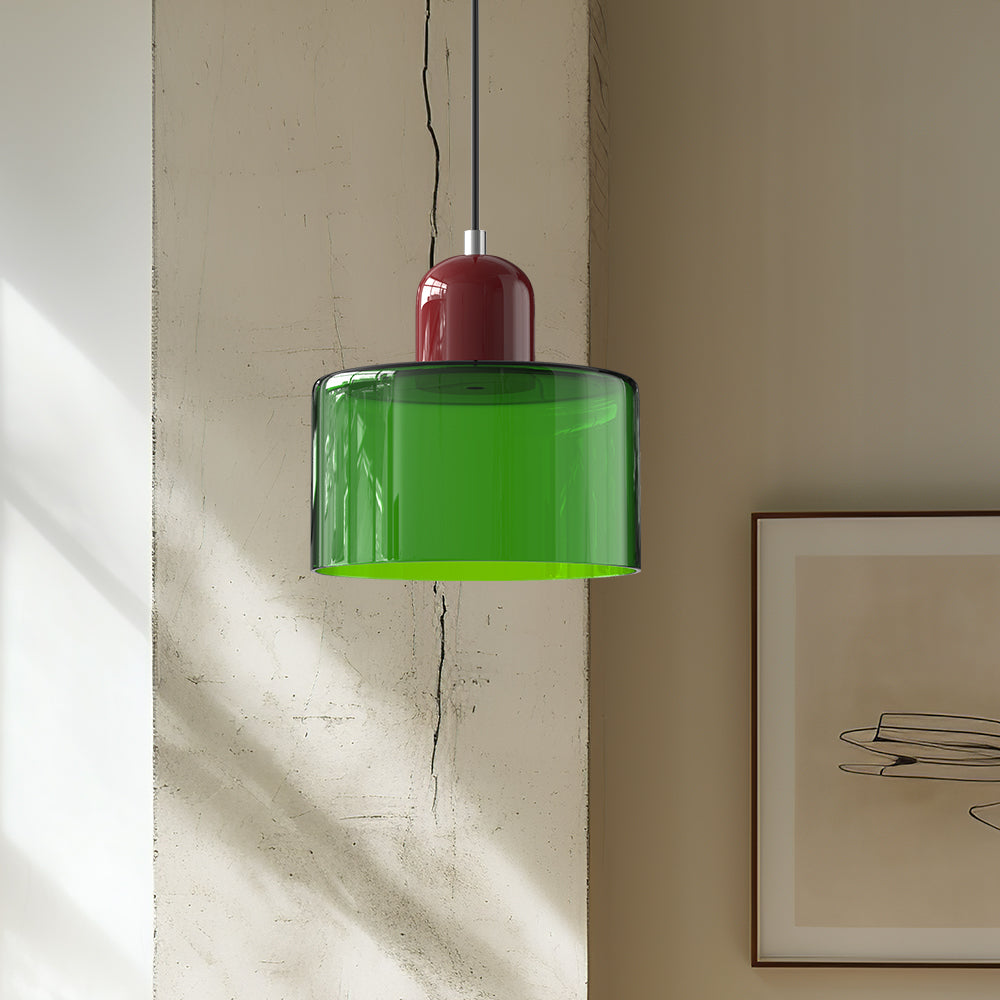Bauhaus Modern Glass Pendant Light | Artistic Design | Home Decor Lighting | Elegant Minimalist Fixture