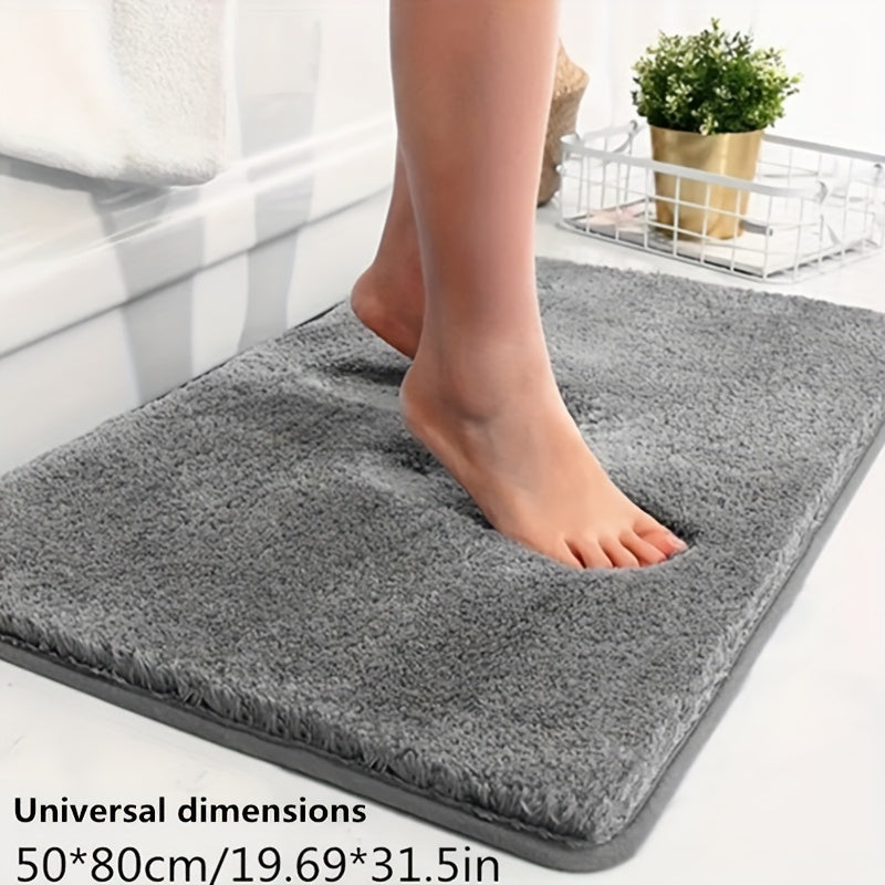 LuxaMat Luksuriøs Vandabsorberende Gulvmåtte | Geometrisk Design | Blødt og Holdbart | Sikker Anti-Slip Bagside | Flere Størrelser