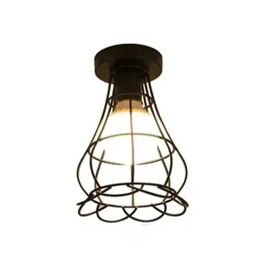 Moderne Flettet Design | LED Loftslampe i Jern og Skifer | Tidløs Elegance til Hjemmet | CE/CCC Certificeret | Nordic Stil | 220-240V Spænding | Høj Kvalitet Belysningsløsning