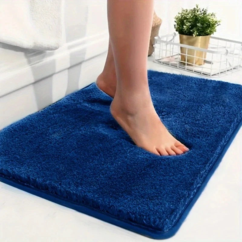 LuxaMat Luksuriøs Vandabsorberende Gulvmåtte | Geometrisk Design | Blødt og Holdbart | Sikker Anti-Slip Bagside | Flere Størrelser