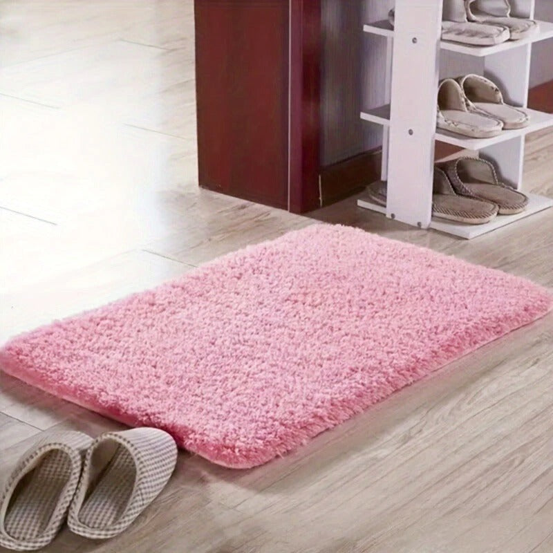 LuxaMat Luksuriøs Vandabsorberende Gulvmåtte | Geometrisk Design | Blødt og Holdbart | Sikker Anti-Slip Bagside | Flere Størrelser