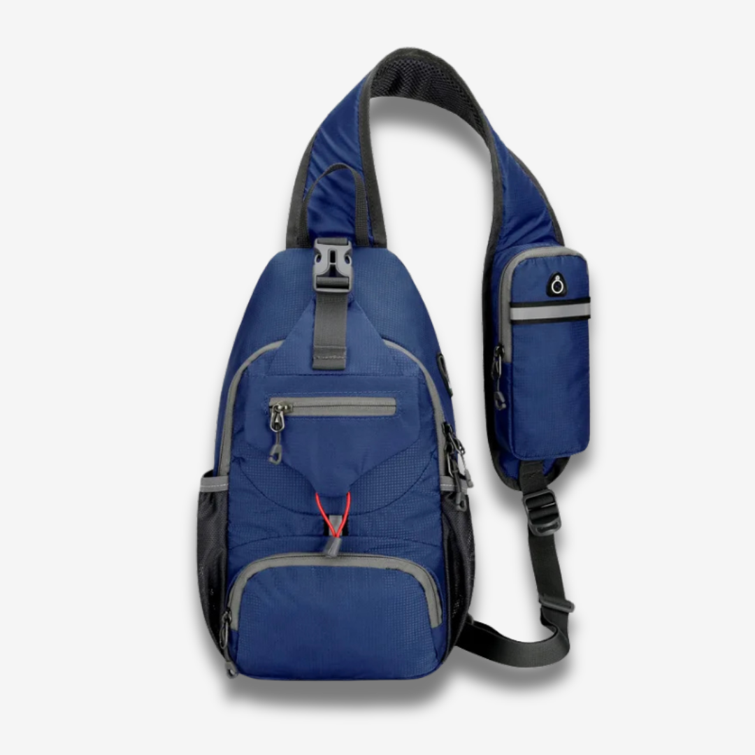 Braunschweig Taske | Vandtæt Crossbody | Anti-tyveri Design | Flere Rum | Moderne & Stilfuld Rejsekompagnon | Let & Komfortabel | Optimal Organisering | Perfekt til By & Ferie | Sikkerhed & Funktionalitet