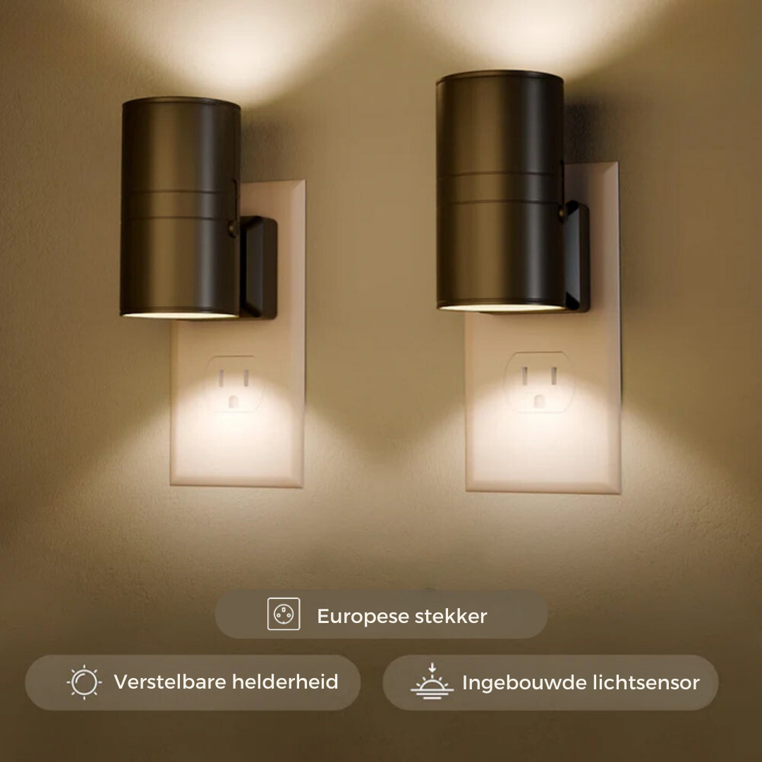 Sera Sensore | Slimme Draadloze Nachtverlichting – Lichtsensor – 2 Modi – Warm LED
