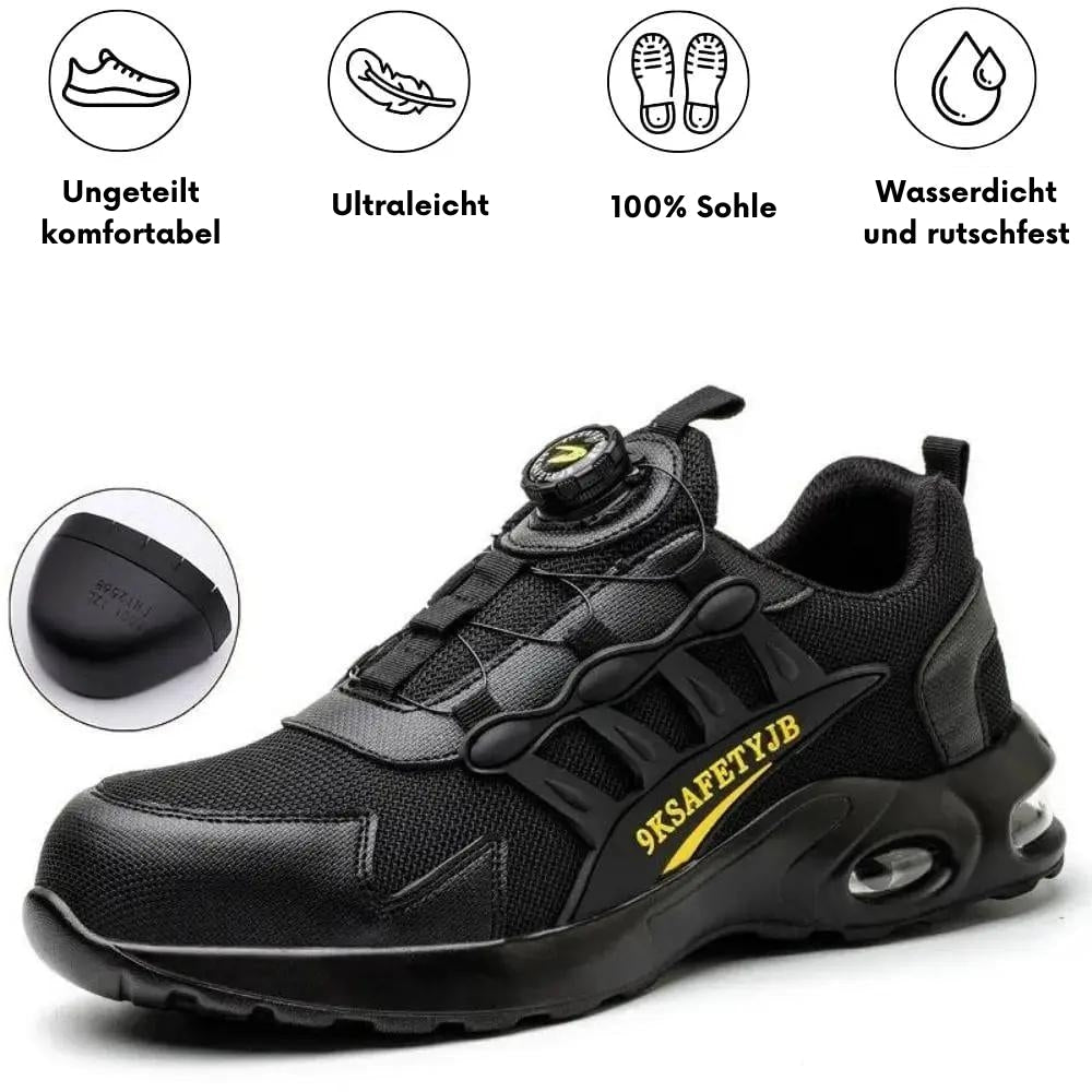 SafeStep | Ortopædiske Sikkerhedssko med Maksimal Komfort